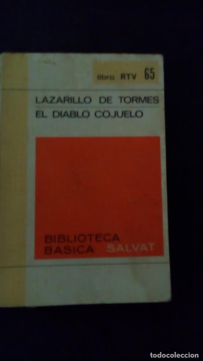 Libros de segunda mano: LAZARILLO DE TORMES-EL DIABLO COJUELO-BUEN ESTADO
