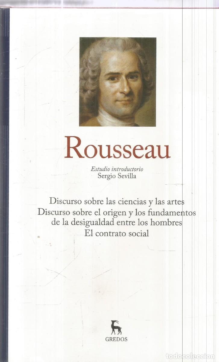 Libros de segunda mano: ROUSSEAU. 2 TOMOS. GREDOS. - Foto 3