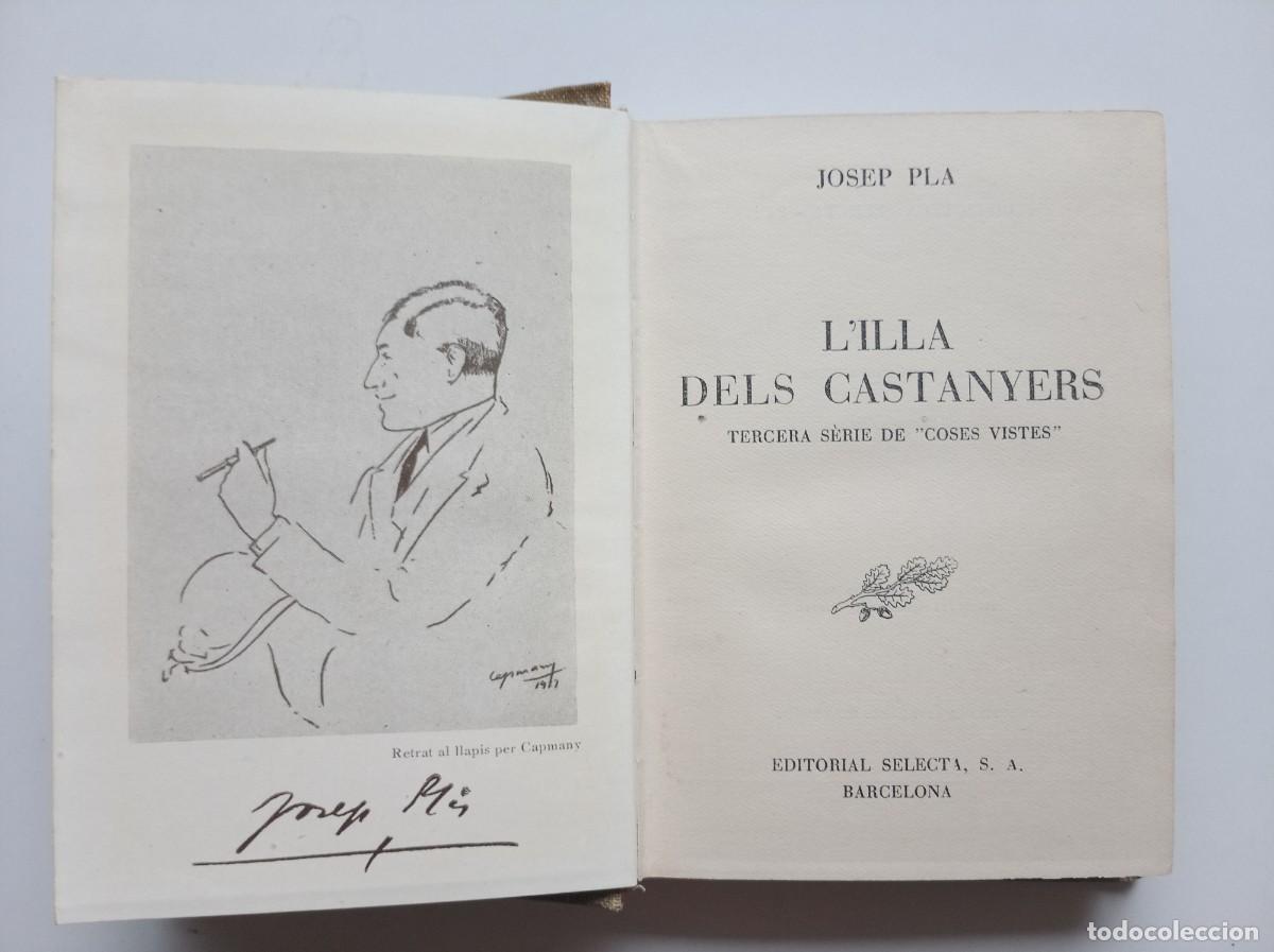Libros de segunda mano: JOSEP PLA. ELS PAGESOS. 1951. EDITORIAL SELECTA. PRIMERA EDICI&Oacute;.