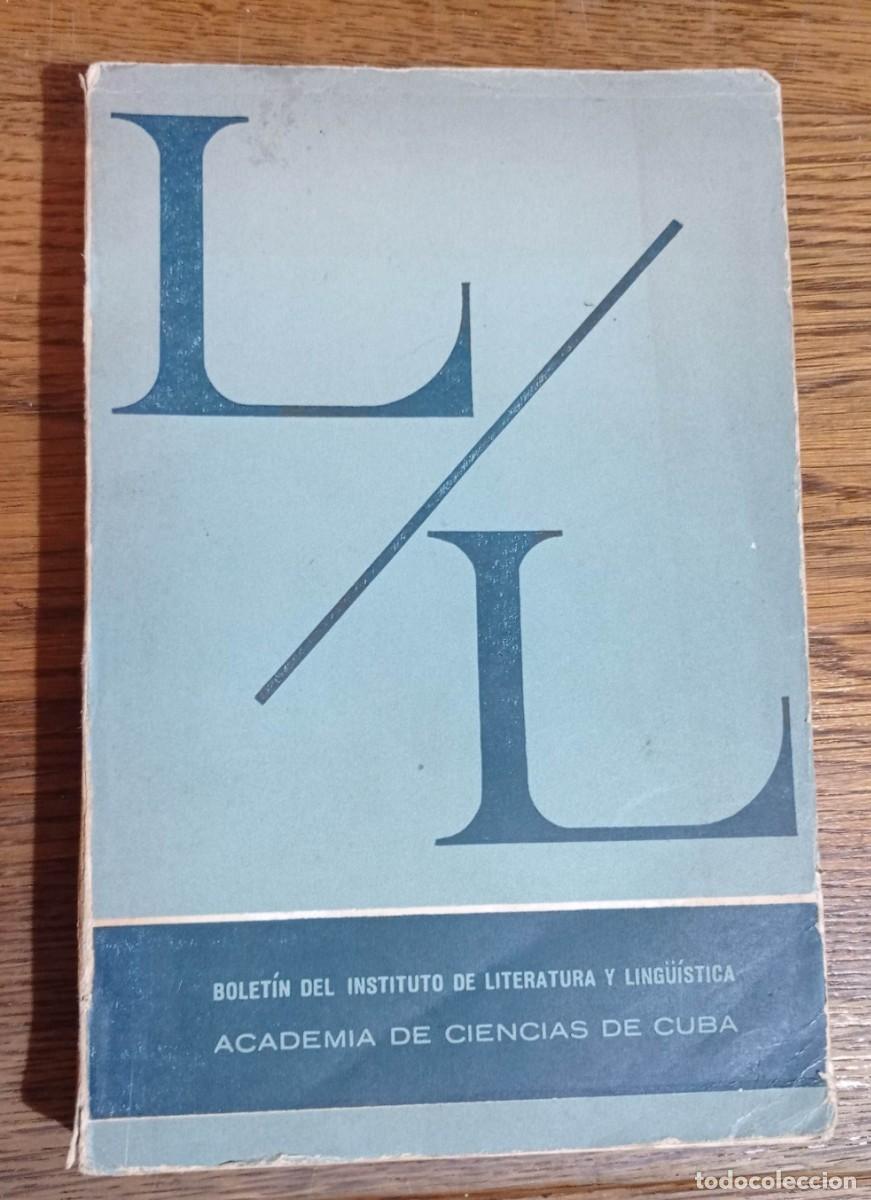 Libros de segunda mano: BOLET&Iacute;N DEL INSTITUTO DE LITERATURA Y LING&Uuml;ISTICA. ACADEMIA DE CIENCIAS DE CUBA 1967 RUB&Eacute;N DARIO