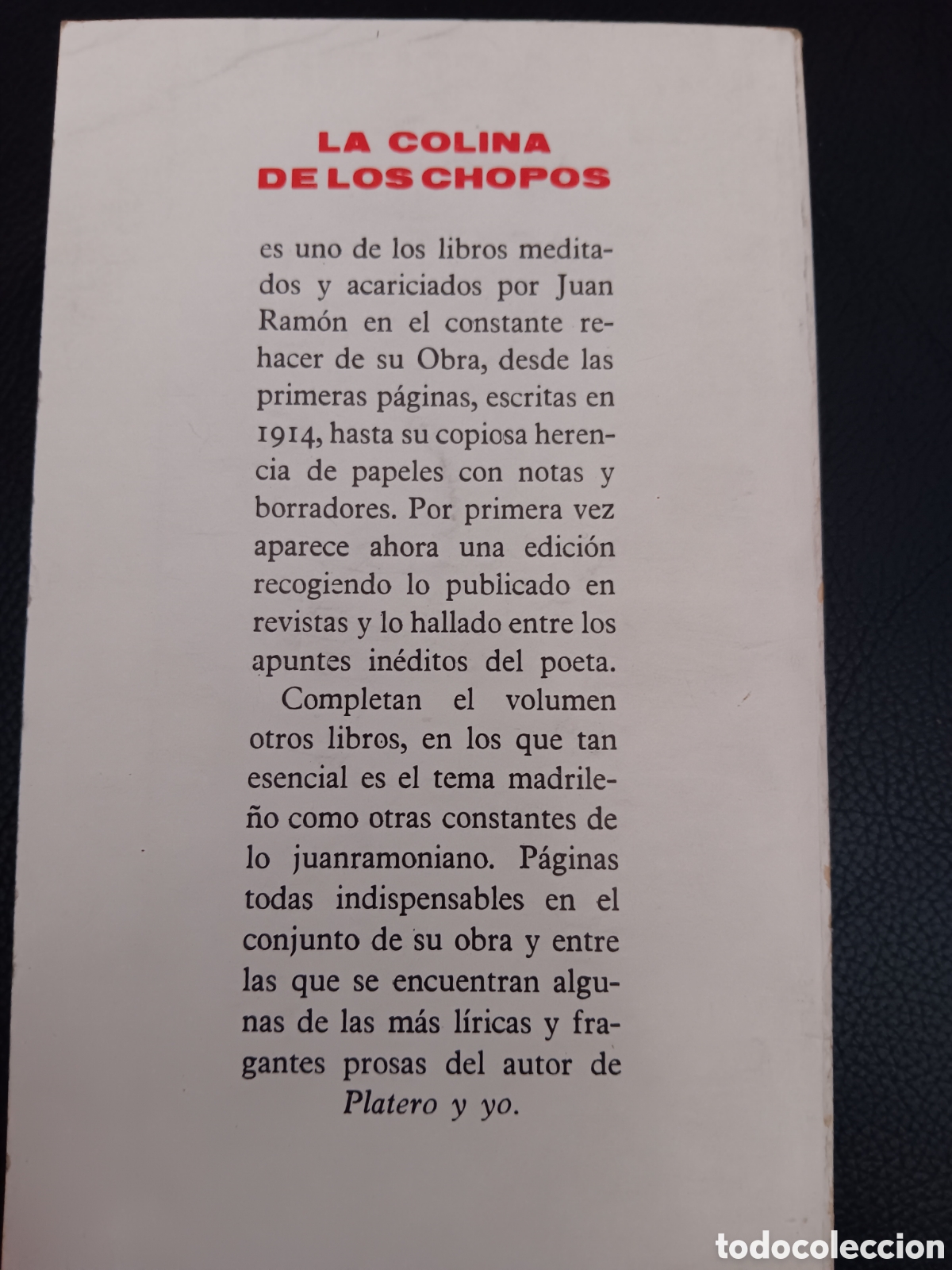 Libros de segunda mano: La Colina De Los Chopos - Foto 2