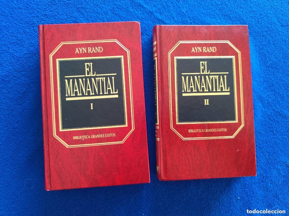 Libros de segunda mano: El Manantial Ayn Rand 2 Tomos Ed. Orbis 1984 Colecci&oacute;n Biblioteca Grandes &Eacute;xitos