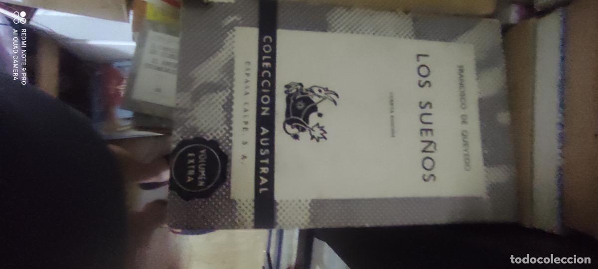 Libros de segunda mano: Quevedo. Los sue&ntilde;os. Austral