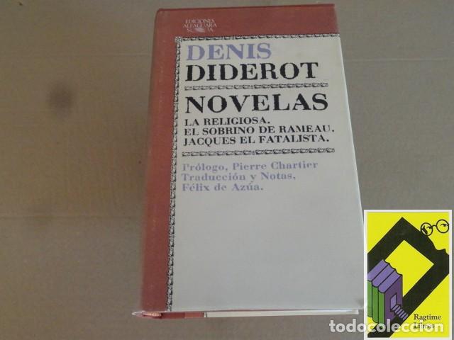Libros de segunda mano: DIDEROT, Denis: Novelas: La religiosa-El sobrino de Rameau-Jacques el fatalista