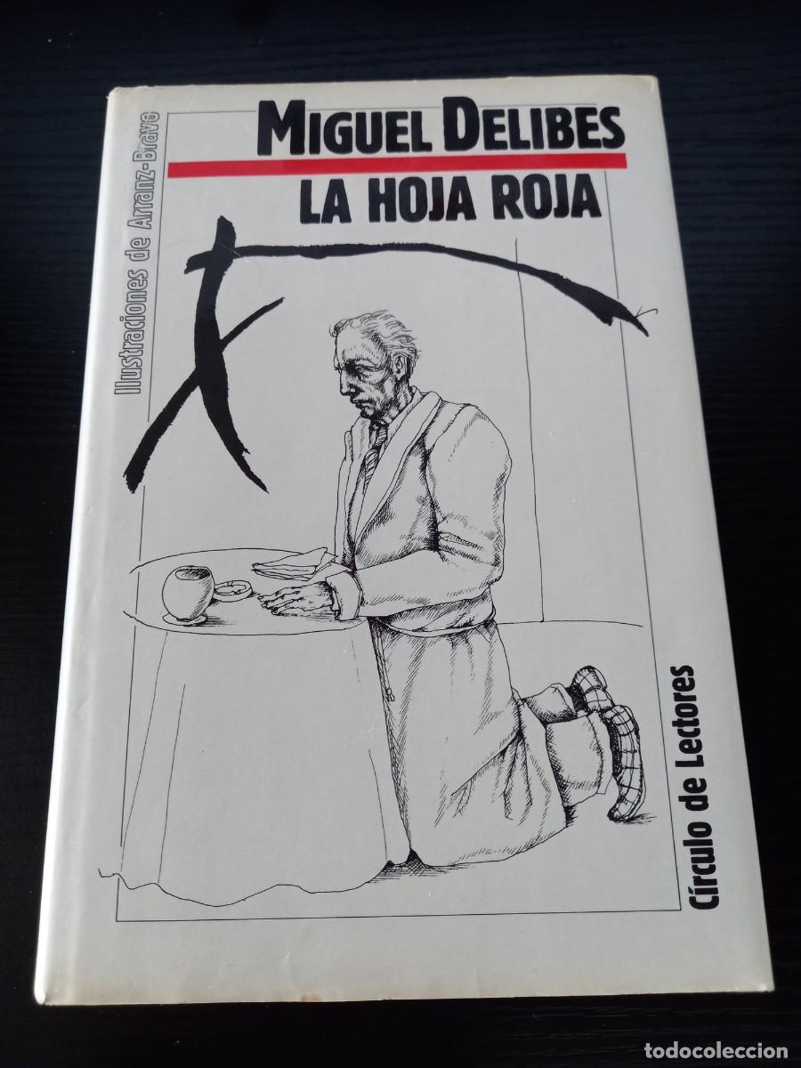 Libros de segunda mano: La hoja roja (de Miguel Delibes) - Foto 1