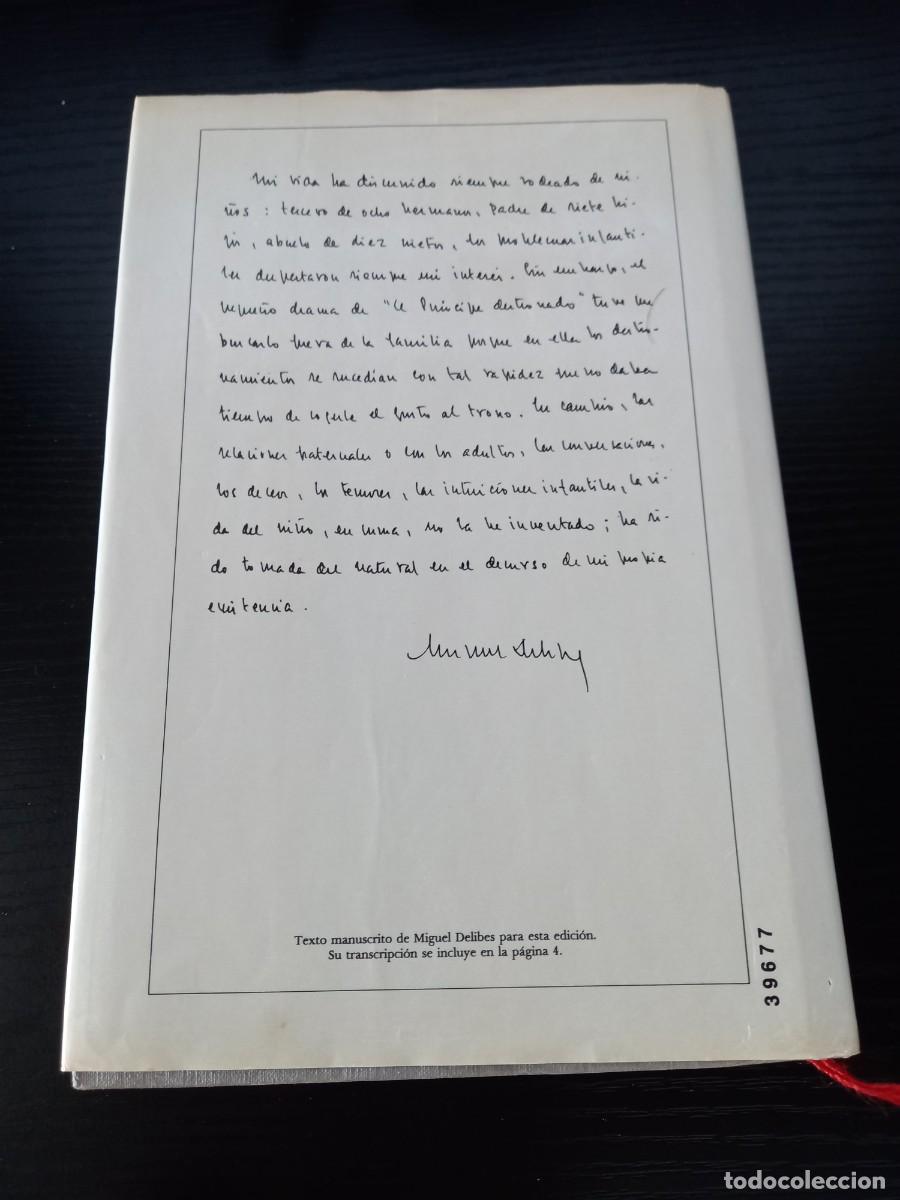Libros de segunda mano: El pr&iacute;ncipe destronado (de Miguel Delibes) - Foto 2