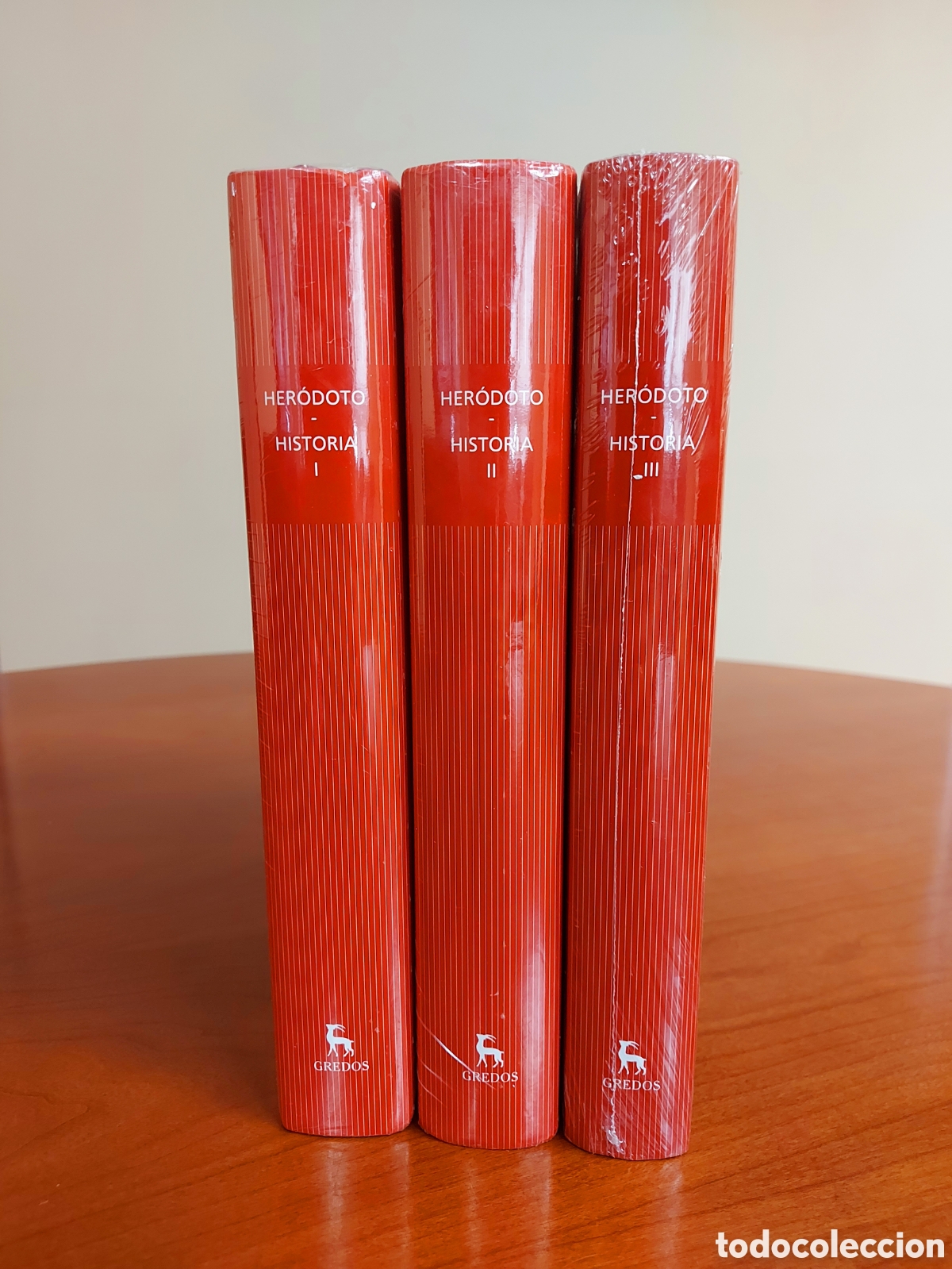 Libros de segunda mano: Her&oacute;doto, Historia I, II y III. Biblioteca Cl&aacute;sica Gredos. PRECINTADOS.