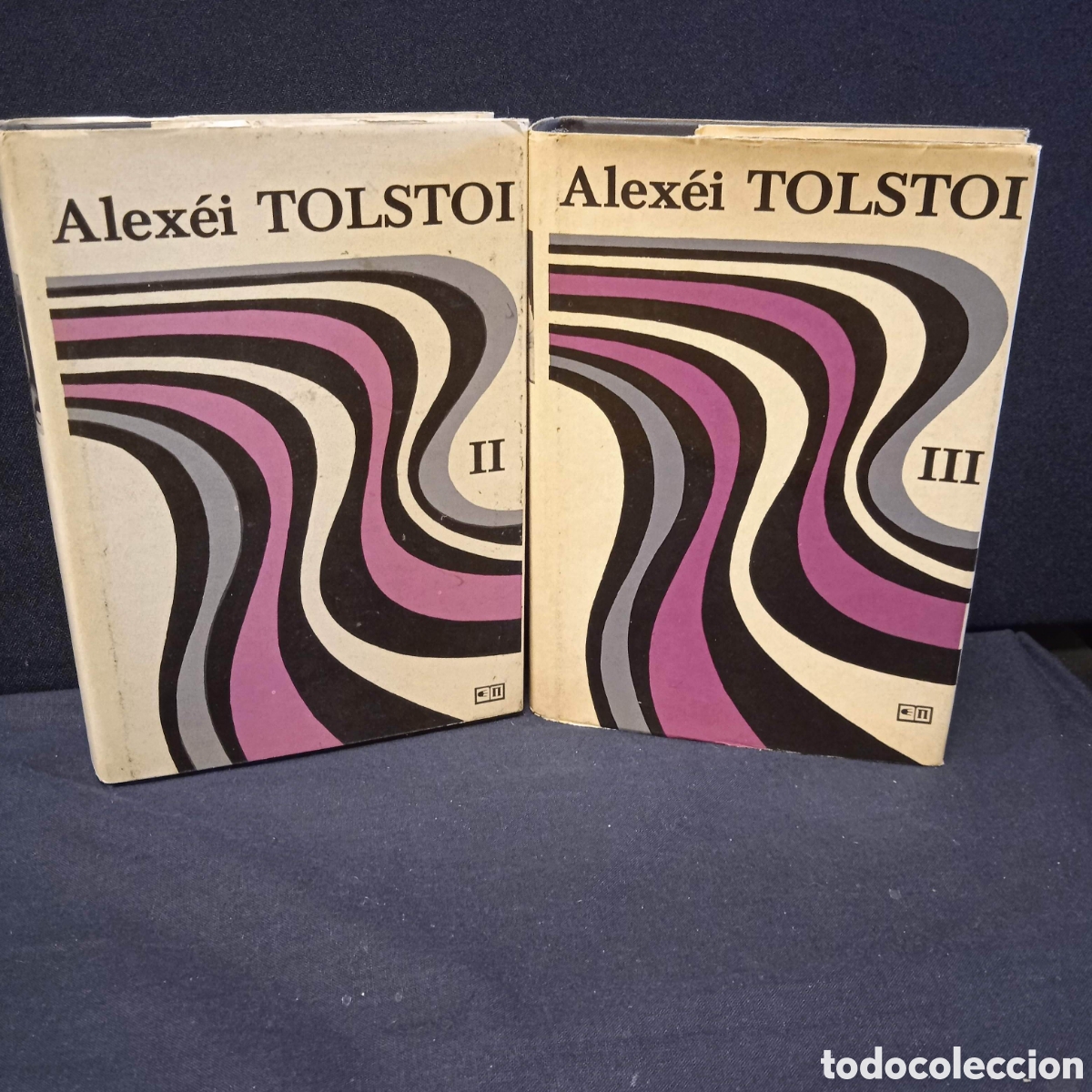 Libros de segunda mano: OBRAS ESCOGIDAS TOMOS II Y III (TRILOG&Iacute;A TINIEBLAS Y AMANECER) - ALEX&Eacute;I TOLSTOI - PROGRESO 1976