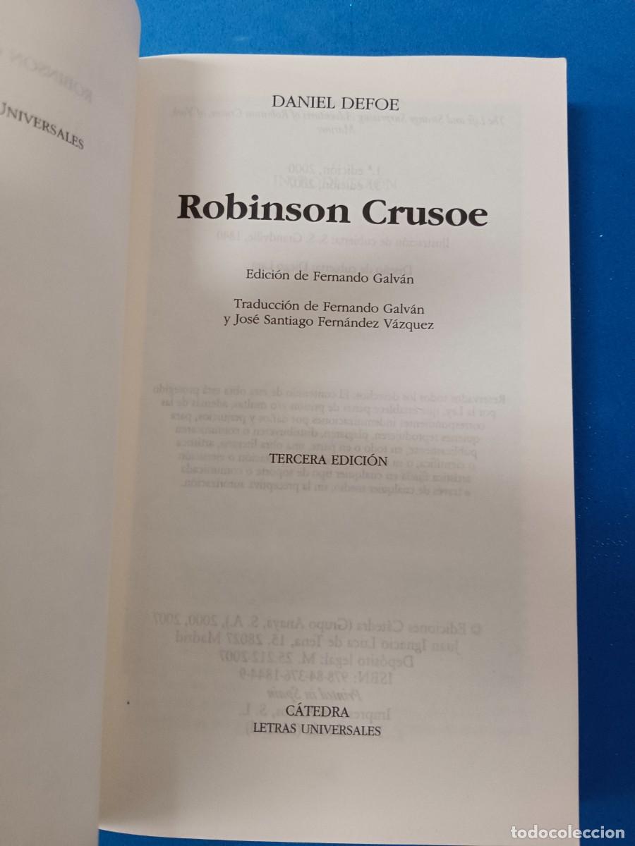 Libros de segunda mano: ROBINSON CRUSOE. DANIEL DEFOE - Foto 5