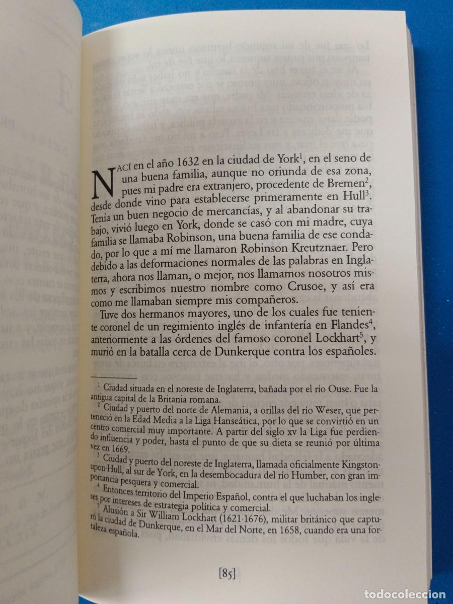Libros de segunda mano: ROBINSON CRUSOE. DANIEL DEFOE - Foto 9