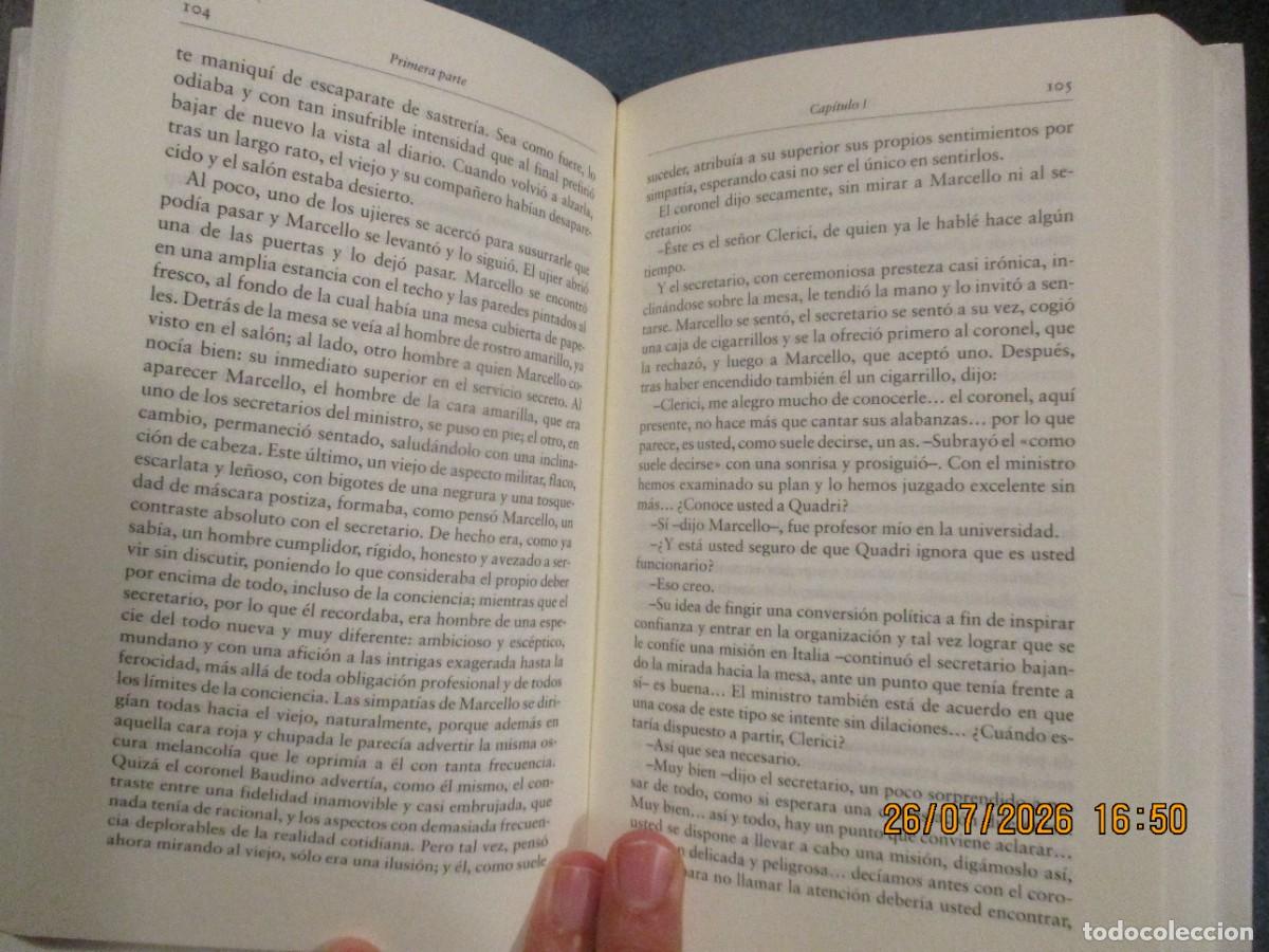 Libros de segunda mano: El conformista - Alberto Moravia (Galaxia G&uacute;tenberg/C&iacute;rculo de Lectores, 2002)