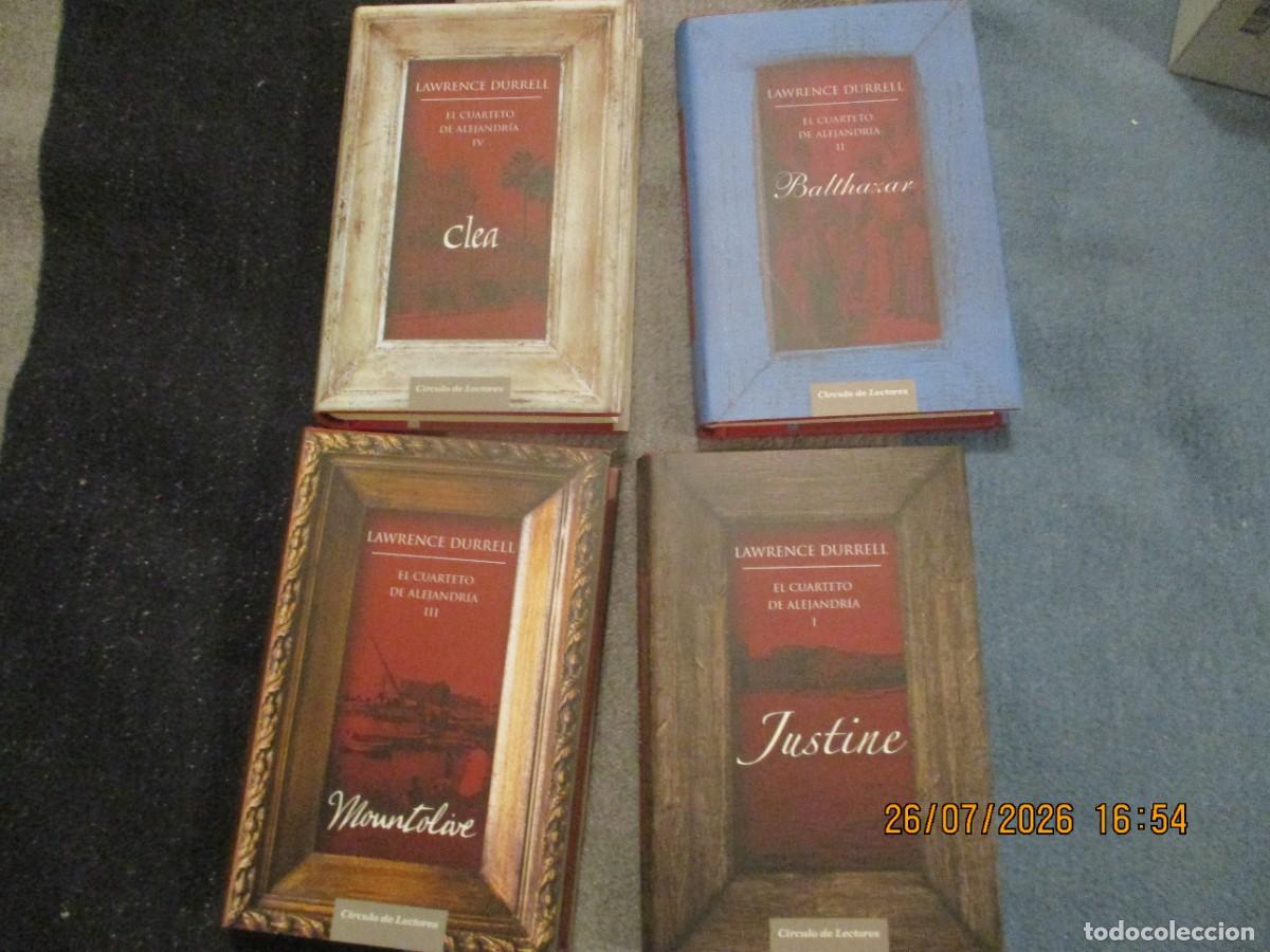 Libros de segunda mano: Cuarteto de Alejandr&iacute;a - Lawrence Durrell (C&iacute;rculo de Lectores, 2014) - Foto 1