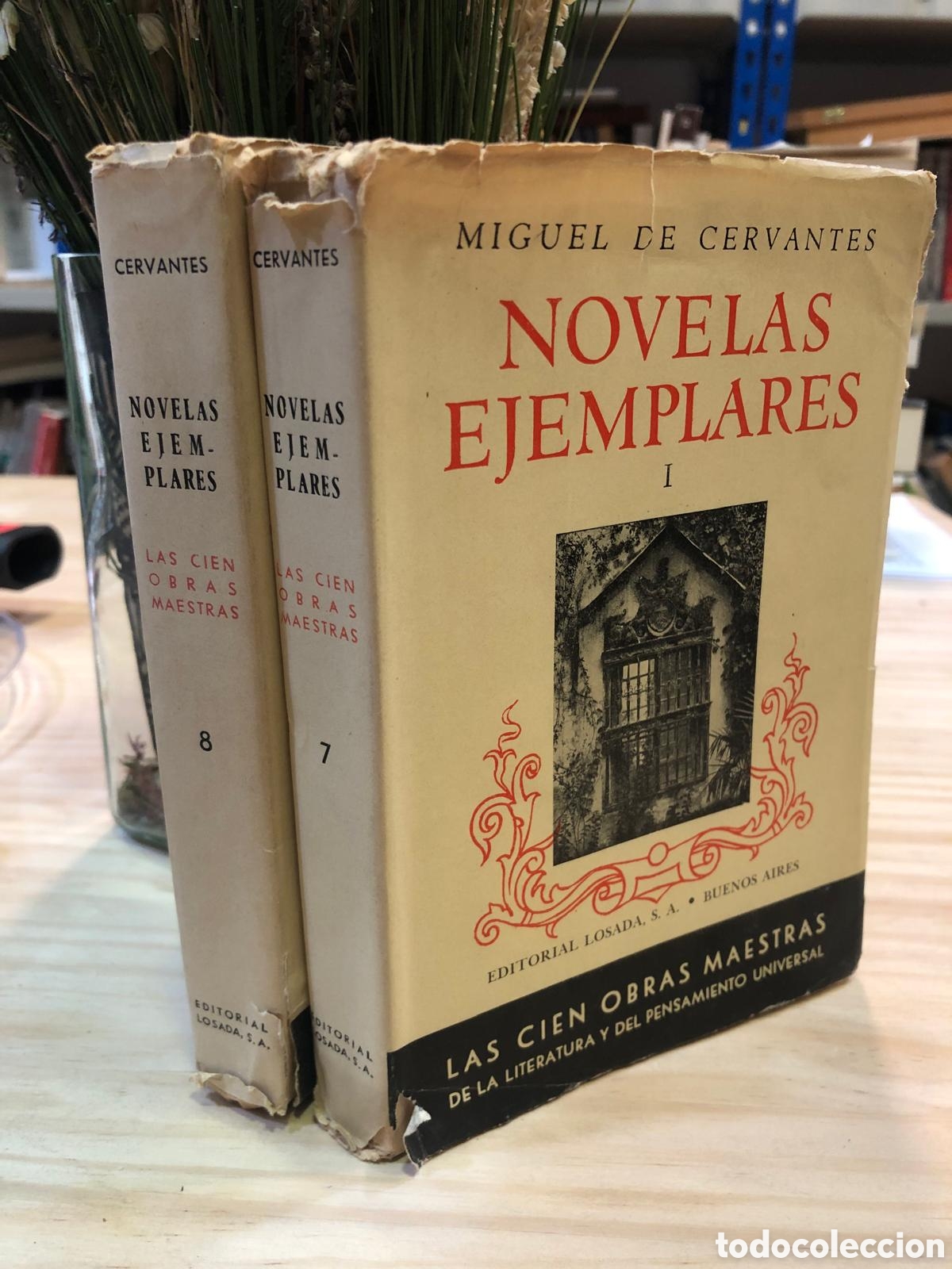 Libros de segunda mano: Novelas ejemplares. 2 Vols. - Miguel de Cervantes