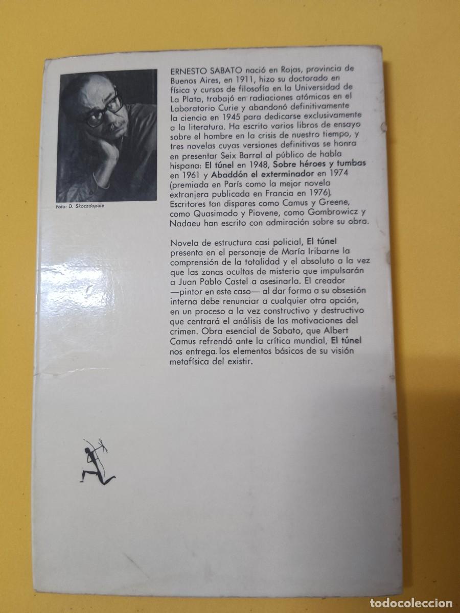 Libros de segunda mano: EL T&Uacute;NEL. ERNESTO SABATO - Foto 3