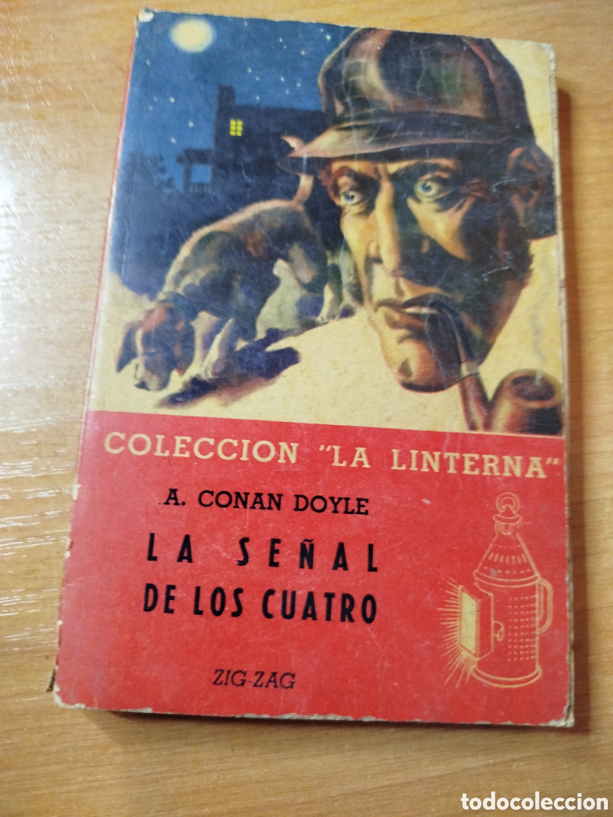 Libros de segunda mano: La se&ntilde;al de los cuatro. Colecci&oacute;n la linterna
