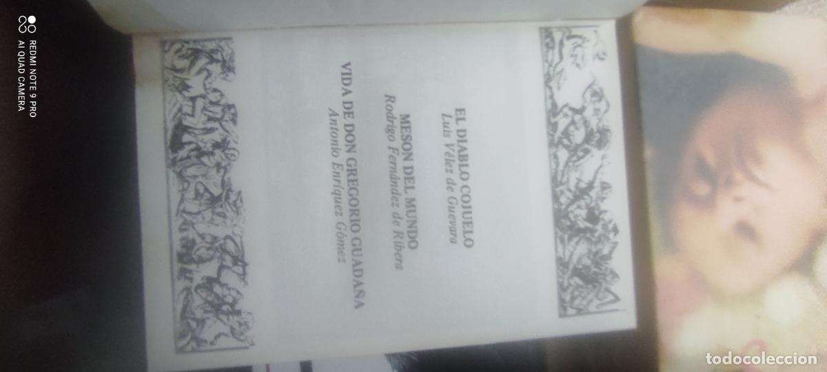Libros de segunda mano: La novela picaresca espa&ntilde;ola: El diablo cojuelo/ Mes&oacute;n del mundo/ Vida de Don Gregorio Guada&ntilde;a