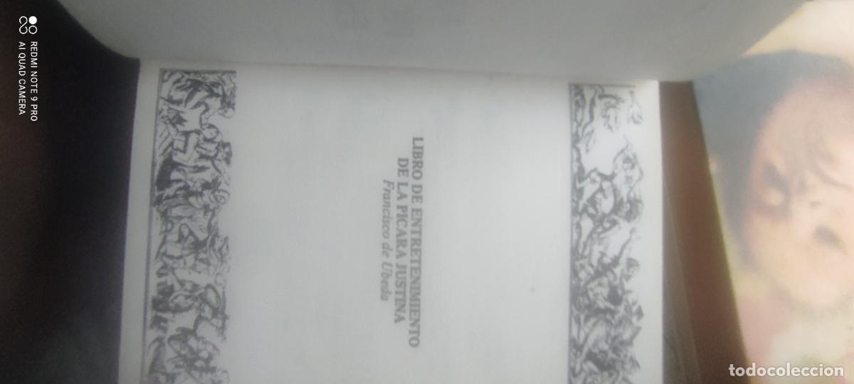 Libros de segunda mano: LA NOVELA PICARESCA ESPA&Ntilde;OLA: Libro de entretenimiento de la p&iacute;cara Justina