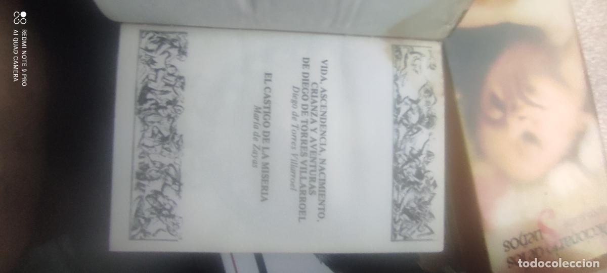 Libros de segunda mano: LA NOVELA PICARESCA ESPA&Ntilde;OLA: Villarroel, Vida ascendencia, nacimiento crianza y aventuras
