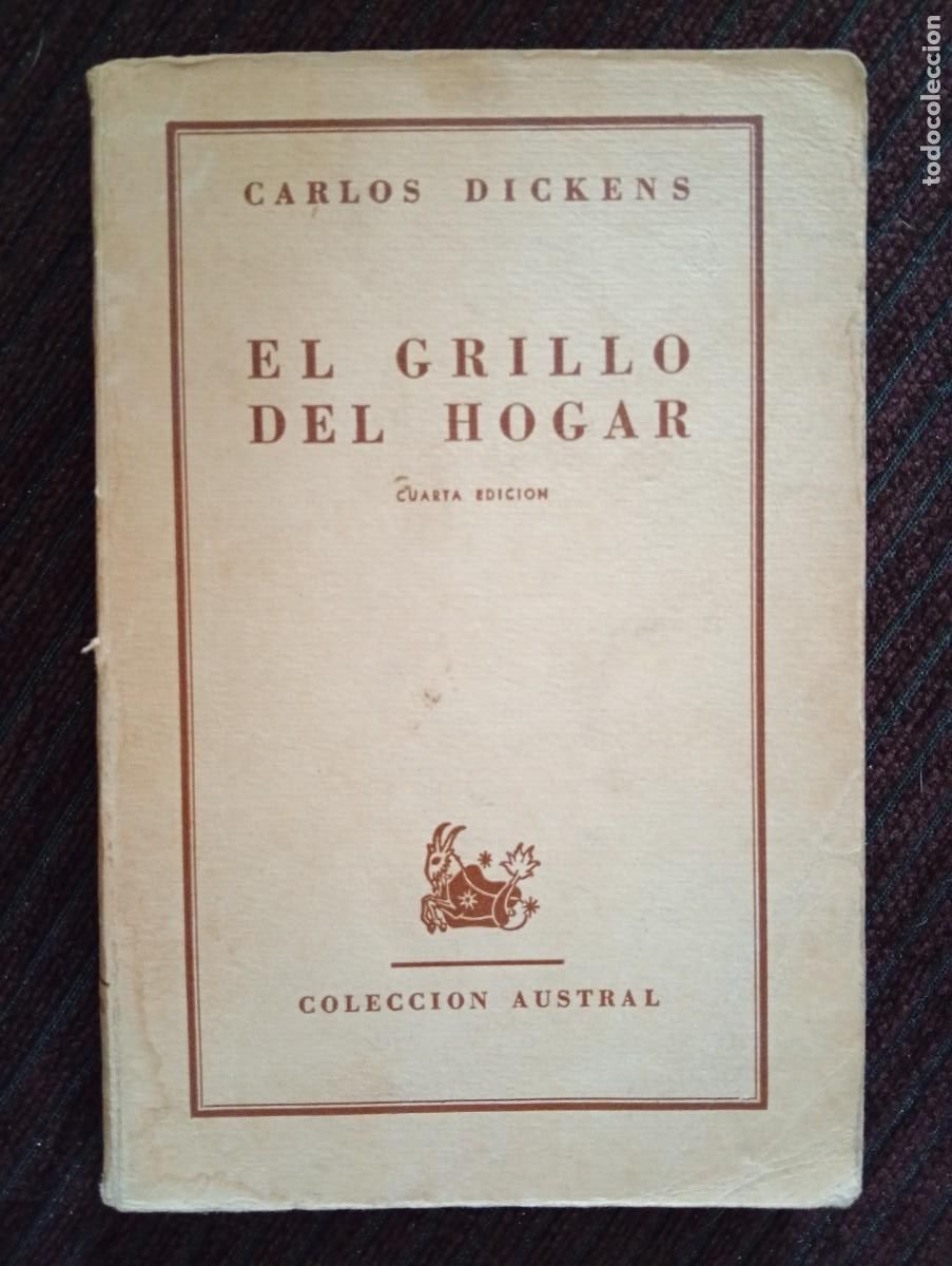 Libros de segunda mano: Carlos Dickens. El grillo del hogar - Foto 1