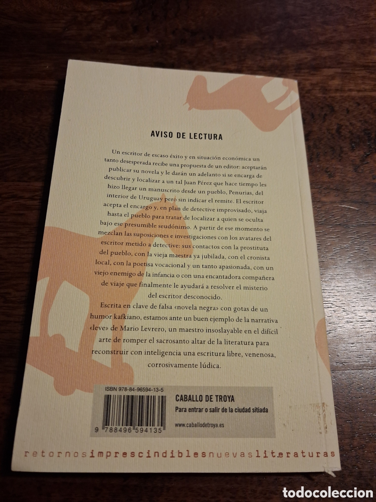 Libros de segunda mano: Dejen todo en mis manos, Mario Levrero - Foto 2