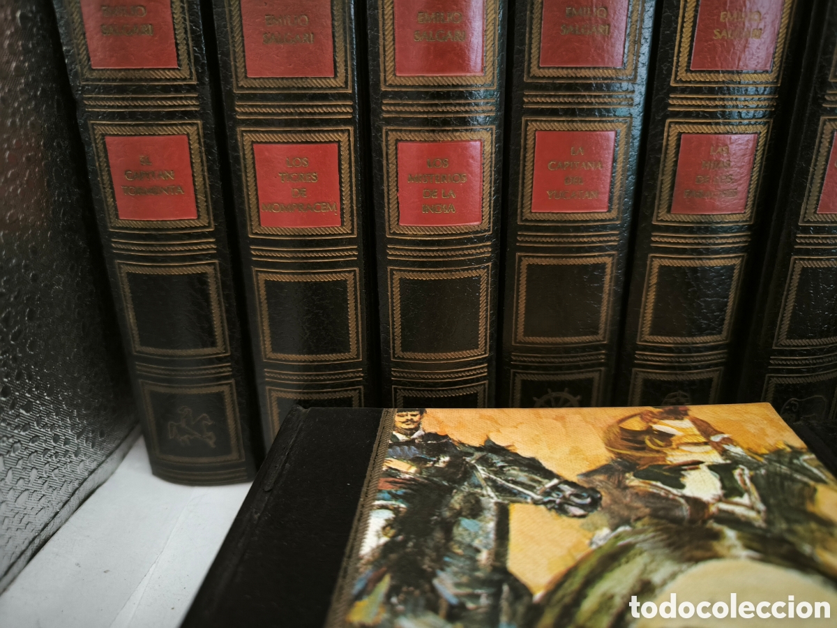 Libros de segunda mano: Lo mejor de Emilio Salgari .Ediciones Nauta. Completa - Foto 2