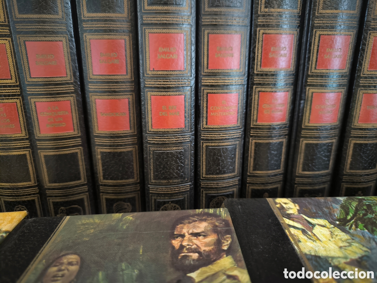 Libros de segunda mano: Lo mejor de Emilio Salgari .Ediciones Nauta. Completa - Foto 3