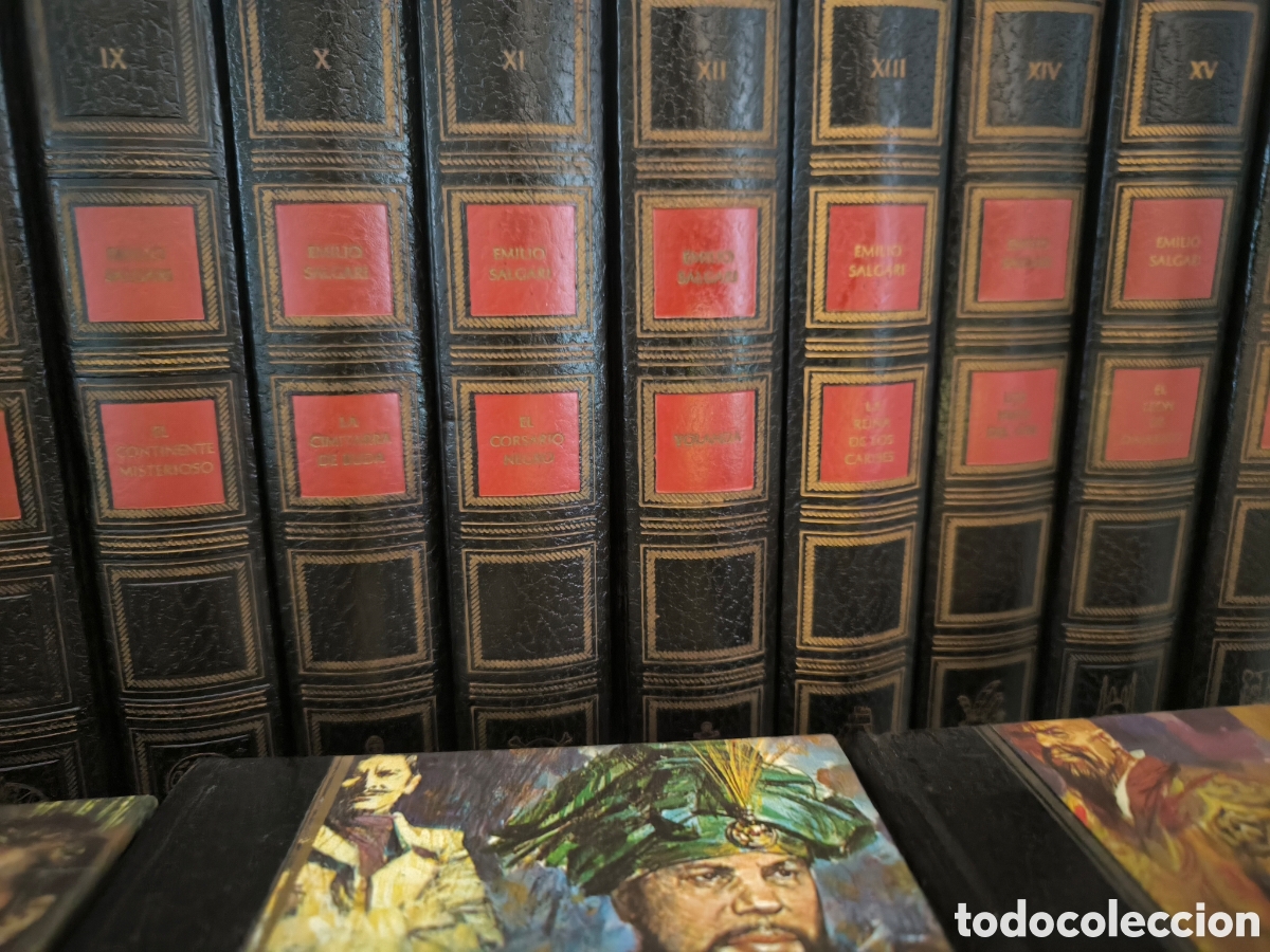 Libros de segunda mano: Lo mejor de Emilio Salgari .Ediciones Nauta. Completa - Foto 4