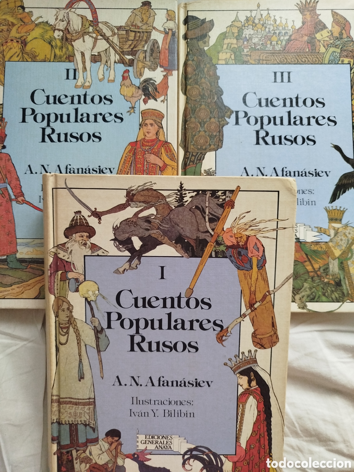 Libros de segunda mano: Afanasiev. Cuentos populares rusos. Anaya