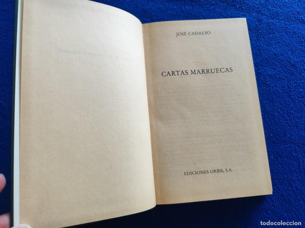 Libros de segunda mano: Cartas Marruecas Jos&eacute; Cadalso Ed.Orbis 1984 - Foto 3
