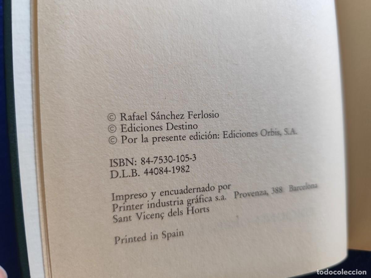 Libros de segunda mano: ALFANHU&Iacute; Rafael S&aacute;nchez Ferlosio Ed.Orbis 1982 - Foto 4