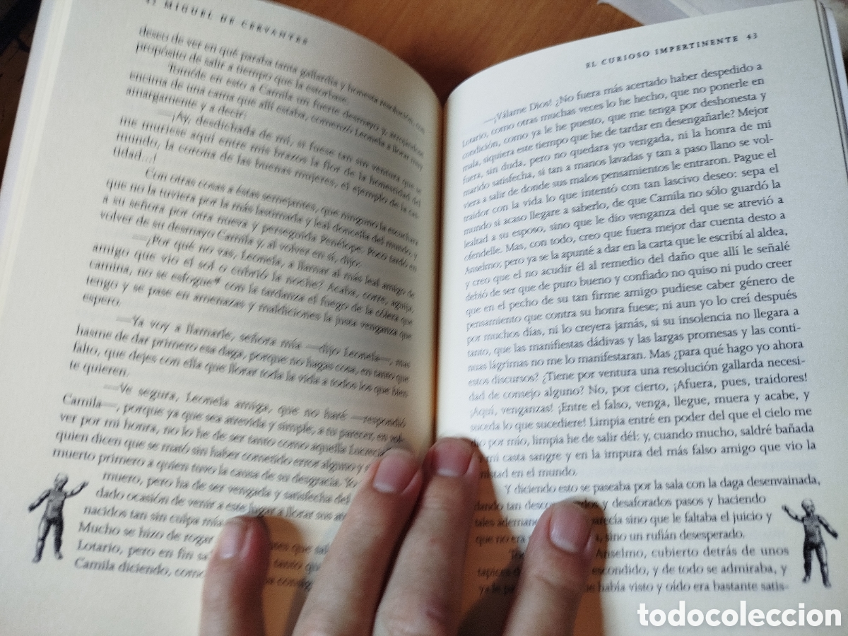 Libros de segunda mano: El curioso impertinente. Miguel de Cervantes - Foto 3