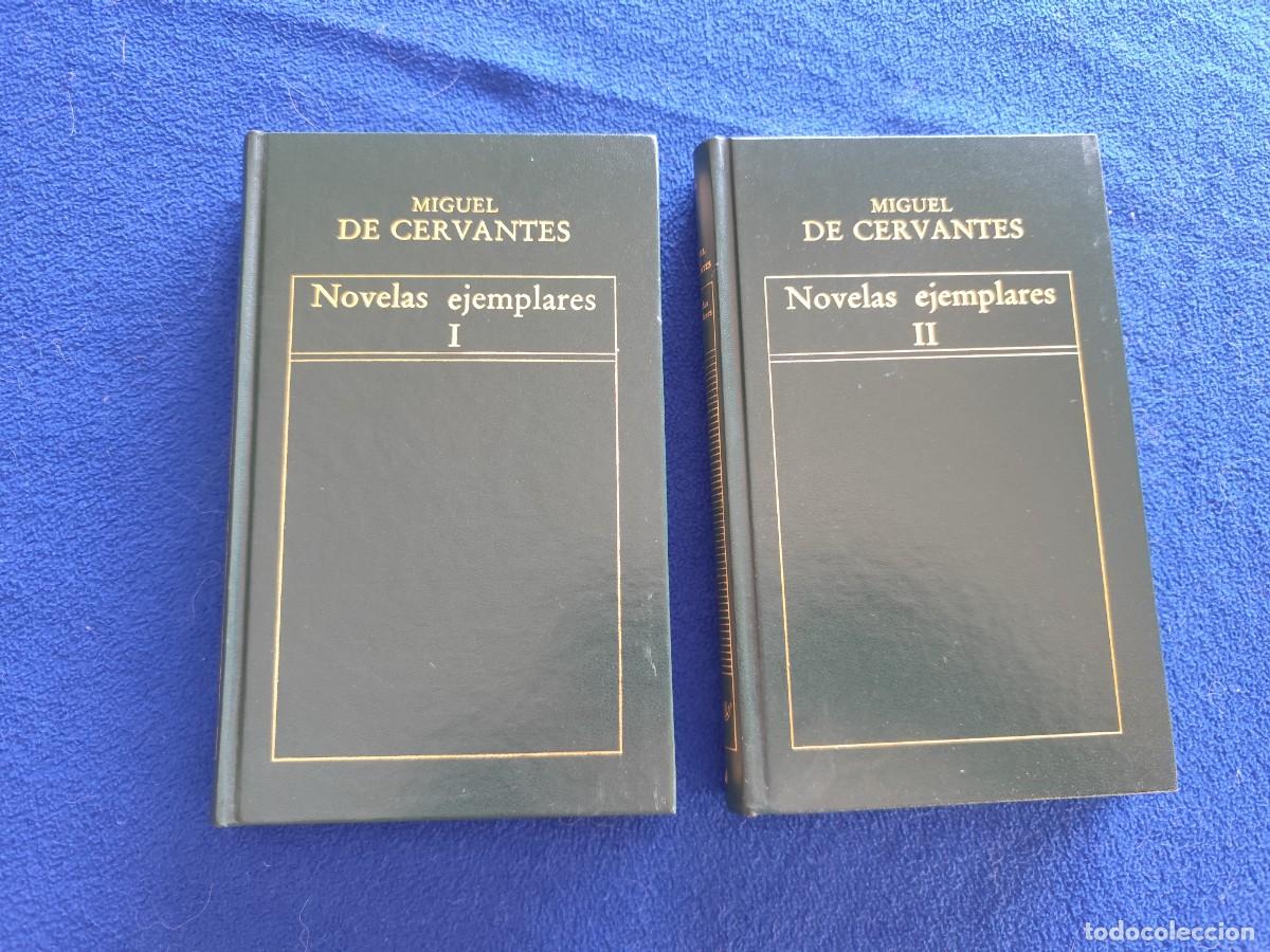 Libros de segunda mano: Novelas Ejemplares Miguel de Cervantes 2 Tomos. - Foto 1