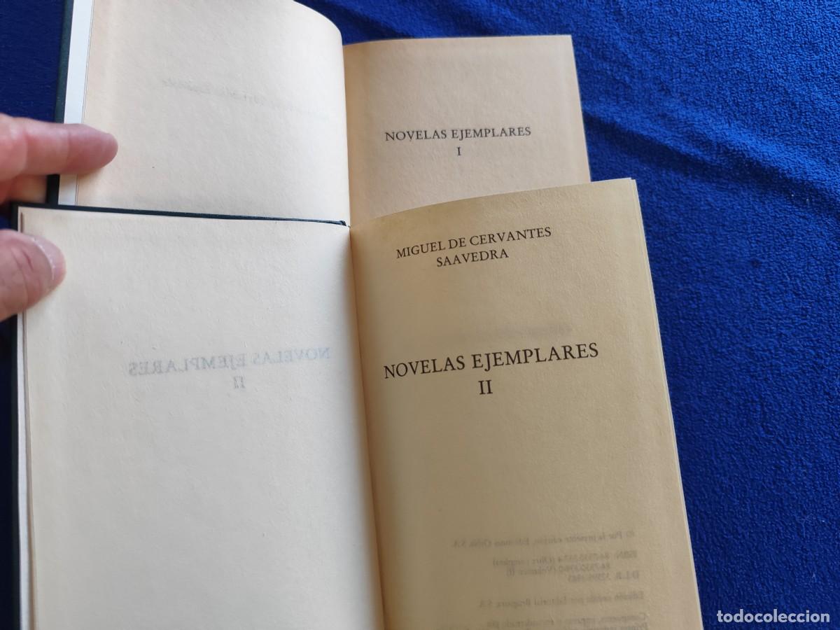 Libros de segunda mano: Novelas Ejemplares Miguel de Cervantes 2 Tomos. - Foto 3