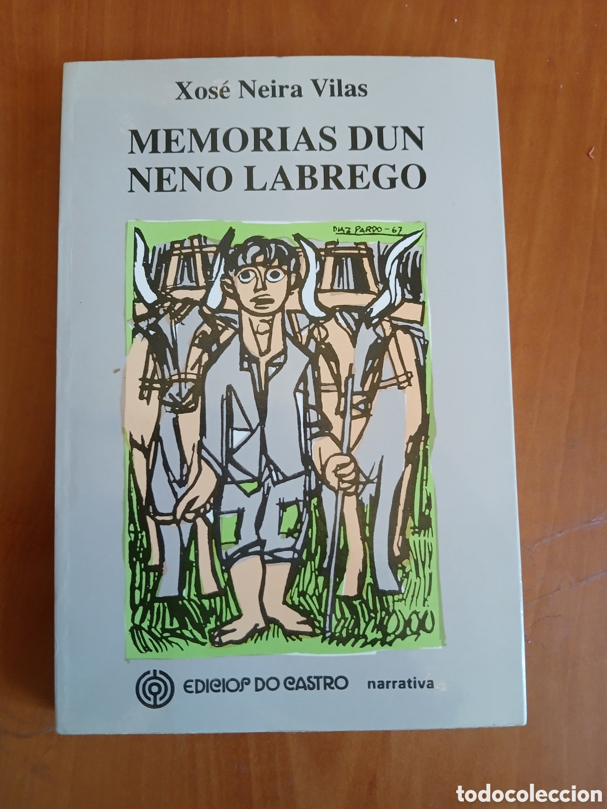 Libros de segunda mano: Memorias dun neno labrego. X. Neira Vilas. FIRMADO POR EL AUTOR. GALICIA.
