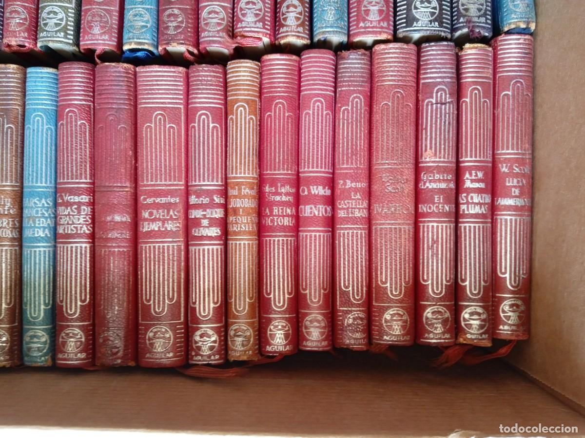 Libros de segunda mano: Lote o colecci&oacute;n de 49 libros Crisol de Aguilar, precio por unidad entre 5 y 15&euro;