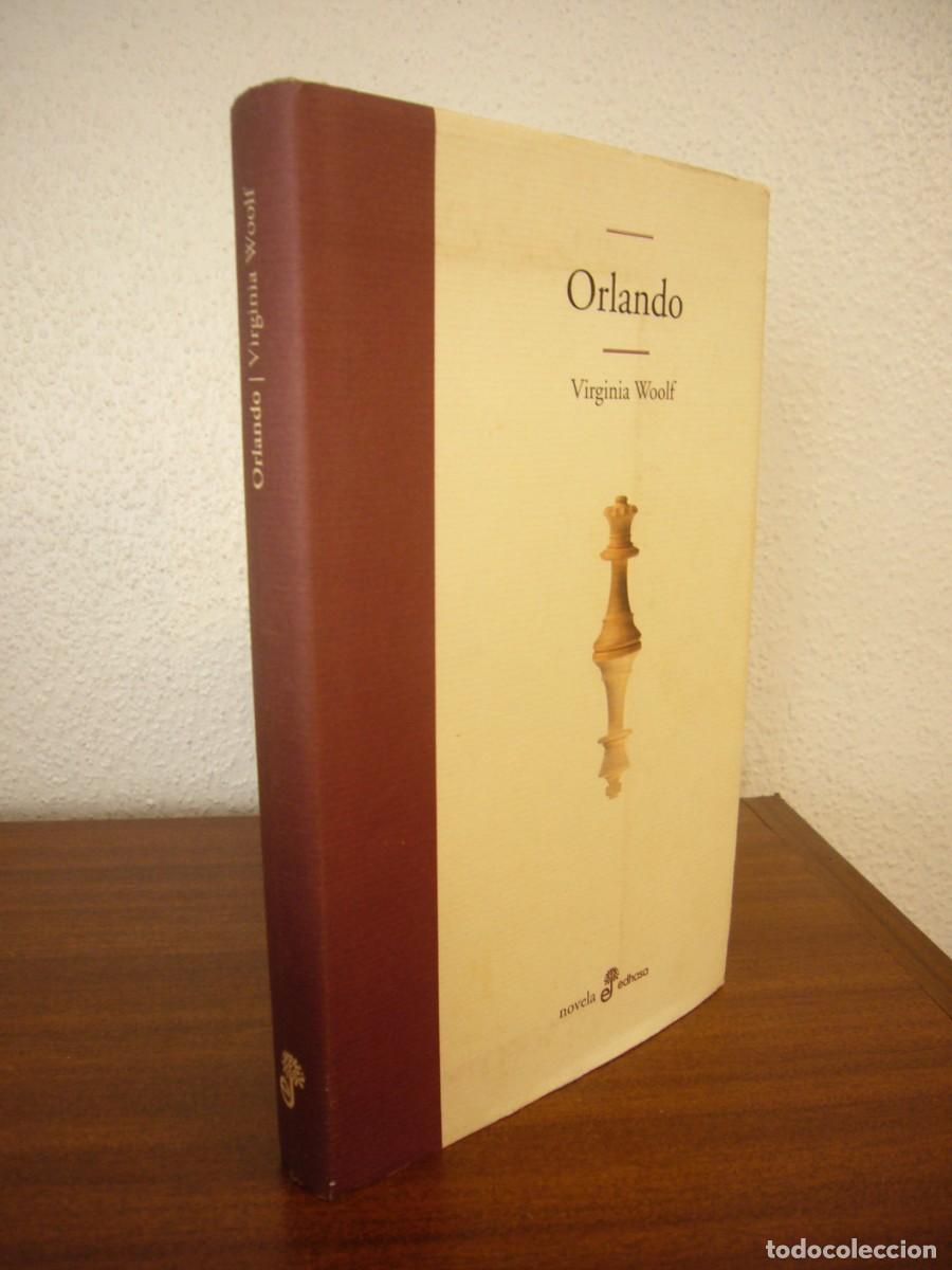 Libros de segunda mano: VIRGINIA WOOLF: ORLANDO. TRAD. JORGE LUIS BORGES (EDHASA, 2005) TAPA DURA