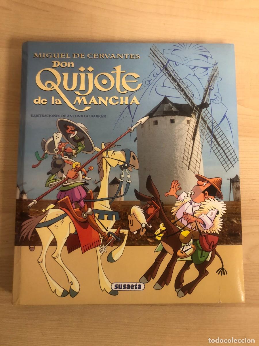 Libros de segunda mano: Don Quijote de La Mancha Editorial Susaeta Miguel de Cervantes Ilustraciones Antonio Albarran