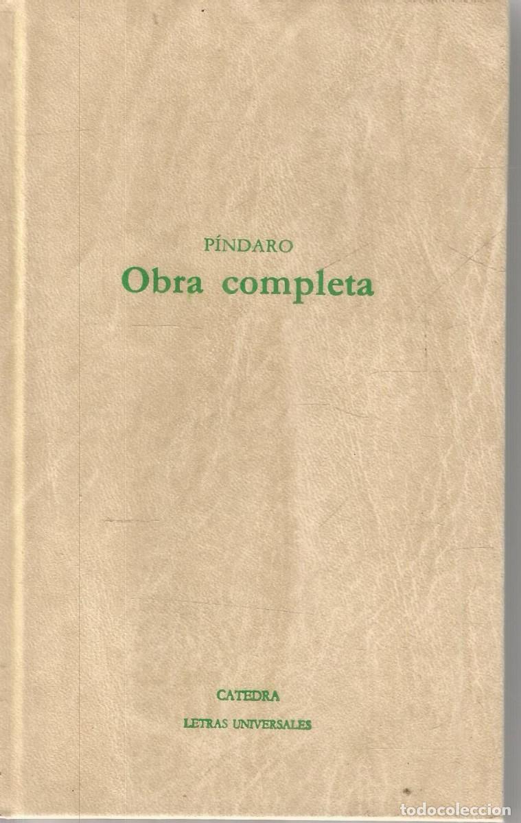 Libros de segunda mano: PINDARO. OBRA COMPLETA. CATEDRA