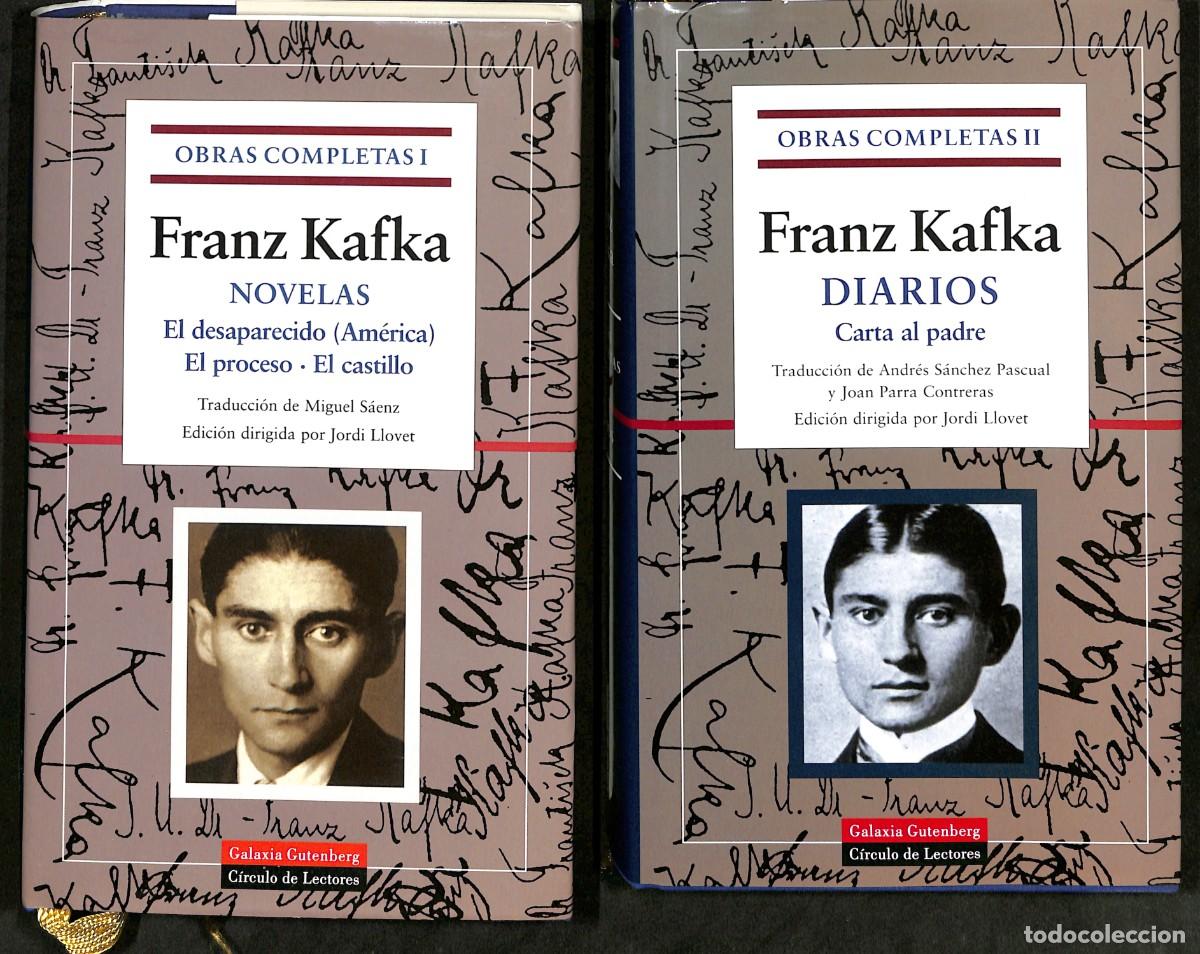 Libros de segunda mano: FRANZ KAFKA, OBRAS COMPLETAS I y ll , NOVELAS., GALAXIA GUTENBERG