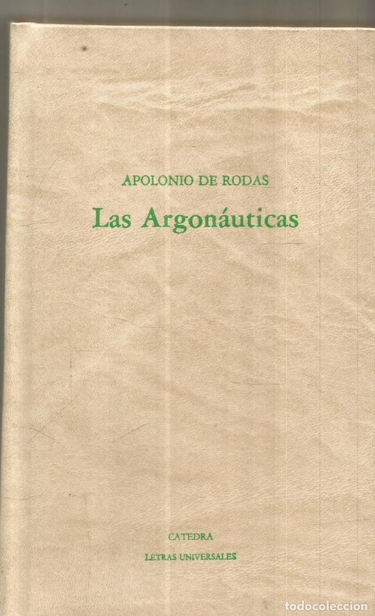 Libros de segunda mano: APOLONIO DE RODAS. LAS ARGONAUTICAS. CATEDRA