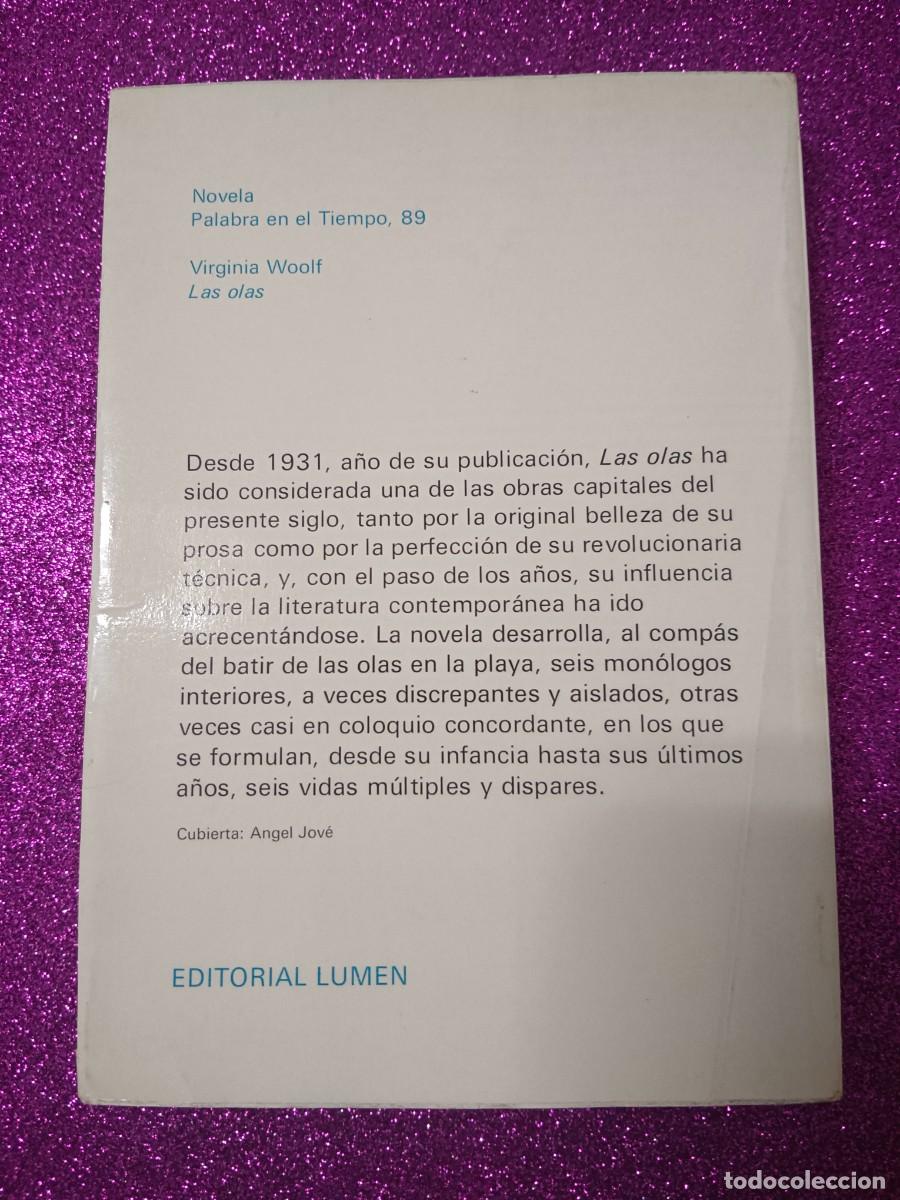 Libros de segunda mano: LAS OLAS. VIRGINIA WOOLF - Foto 3