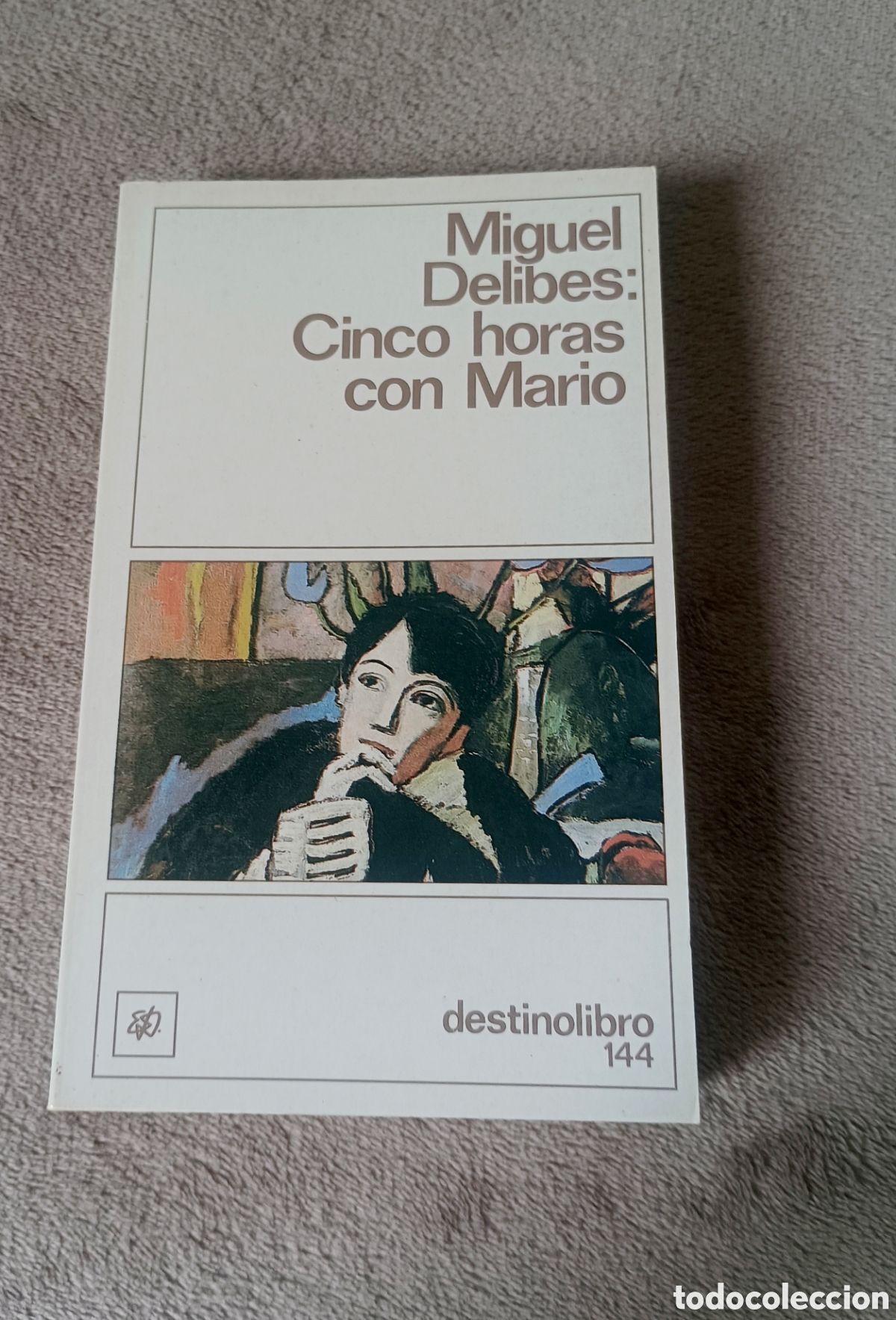 Libros de segunda mano: Libro &rdquo;Cinco horas con Mario&rdquo; de Miguel Delibes. Ediciones Destino, 1998. Buen estado en general.