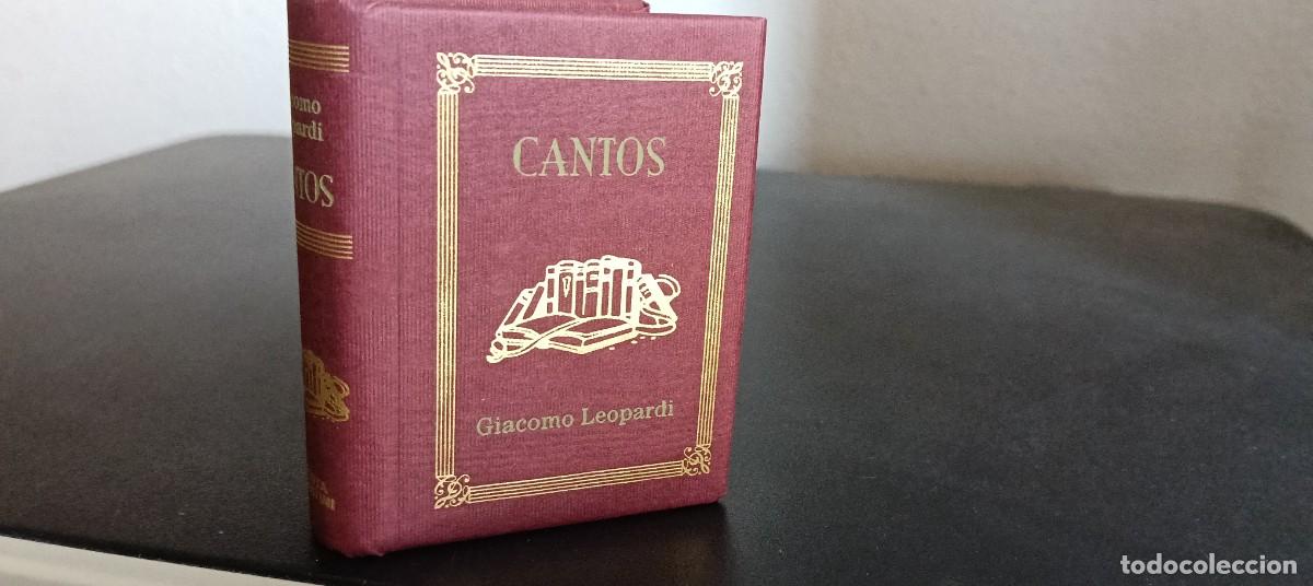 Second hand books: Giacomo Leopardi, Cantos / Joyas Literarias en Miniatura / Planeta DeAgostini