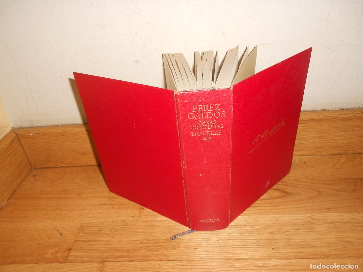 Libros de segunda mano: OBRAS COMPLETAS / NOVELAS vol. II BENITO PEREZ GALDOS - AGUILAR - LIBRO DISPONGO de mas LIBROS 1&euro;y+