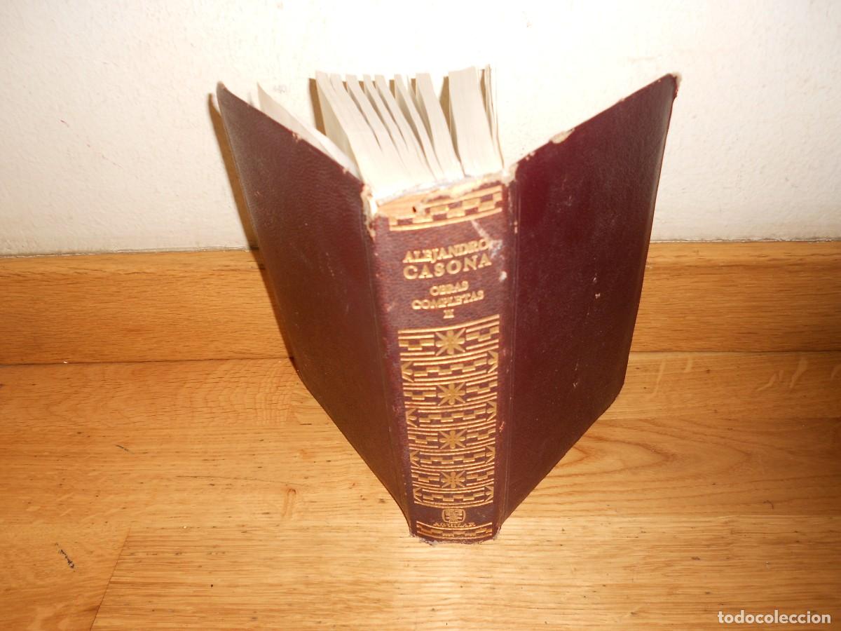 Libros de segunda mano: OBRAS COMPLETAS vol. II - ALEJANDRO CASONA - AGUILAR - LIBRO - DISPONGO de mas LIBROS - 1&euro;y+