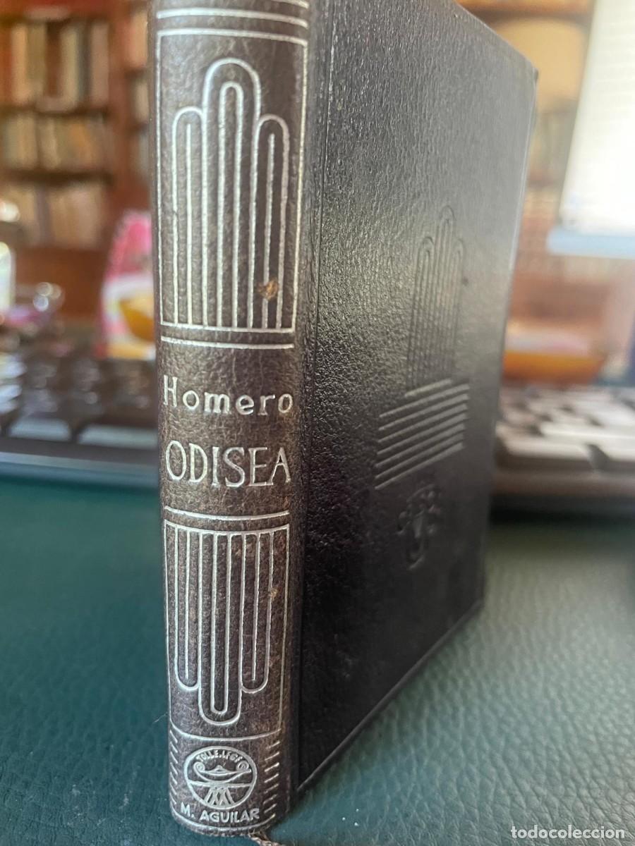 Libros de segunda mano: HOMERO &ndash; ODISEA &ndash; AGUILAR CRISOL N&ordm; 141 &ndash; 1945 &ndash; Luis Segal&aacute; &ndash; Piel &ndash; Muy buen estado