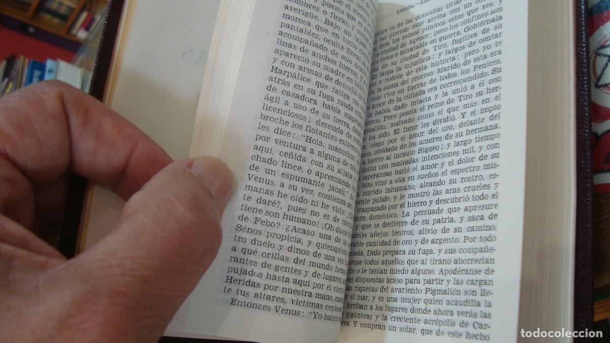 Libros de segunda mano: Obras completas - Virgilio; Horacio - Foto 5