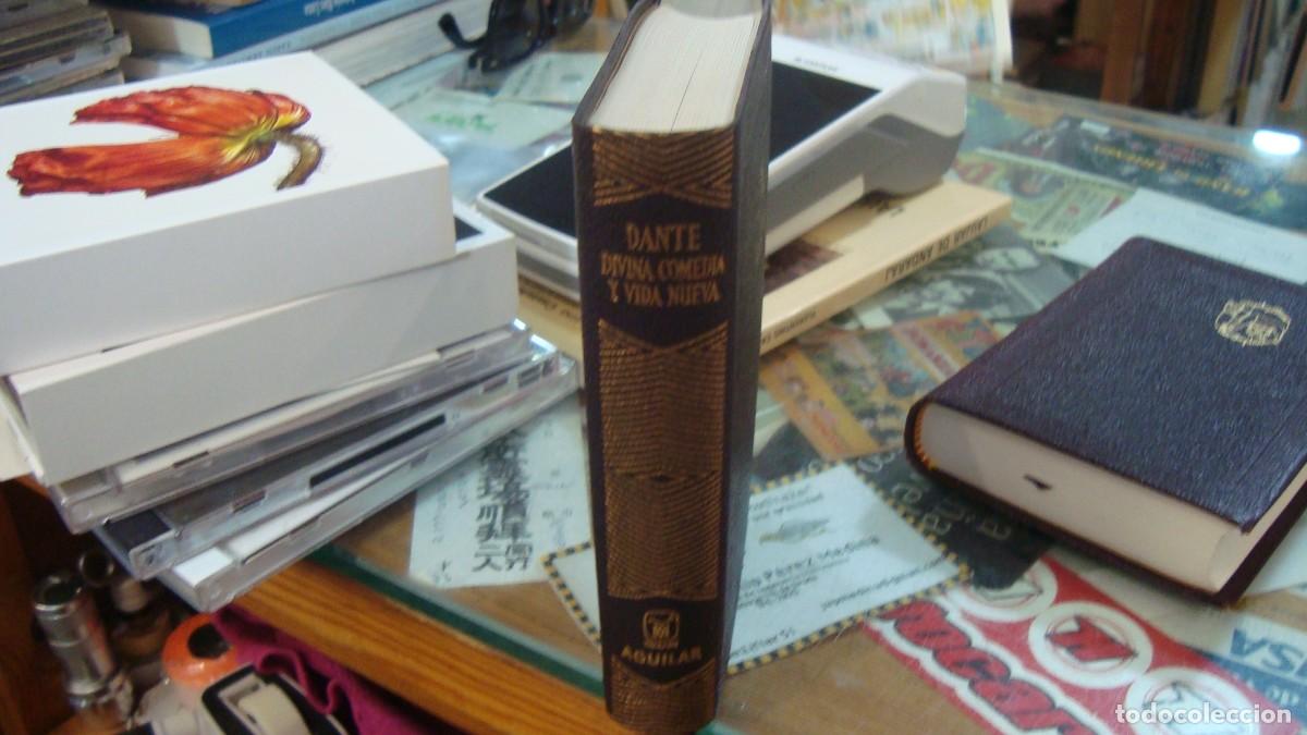 Libros de segunda mano: LA DIVINA COMEDIA - LA VIDA NUEVA - DANTE ALIGHIERI - Aguilar Ediciones