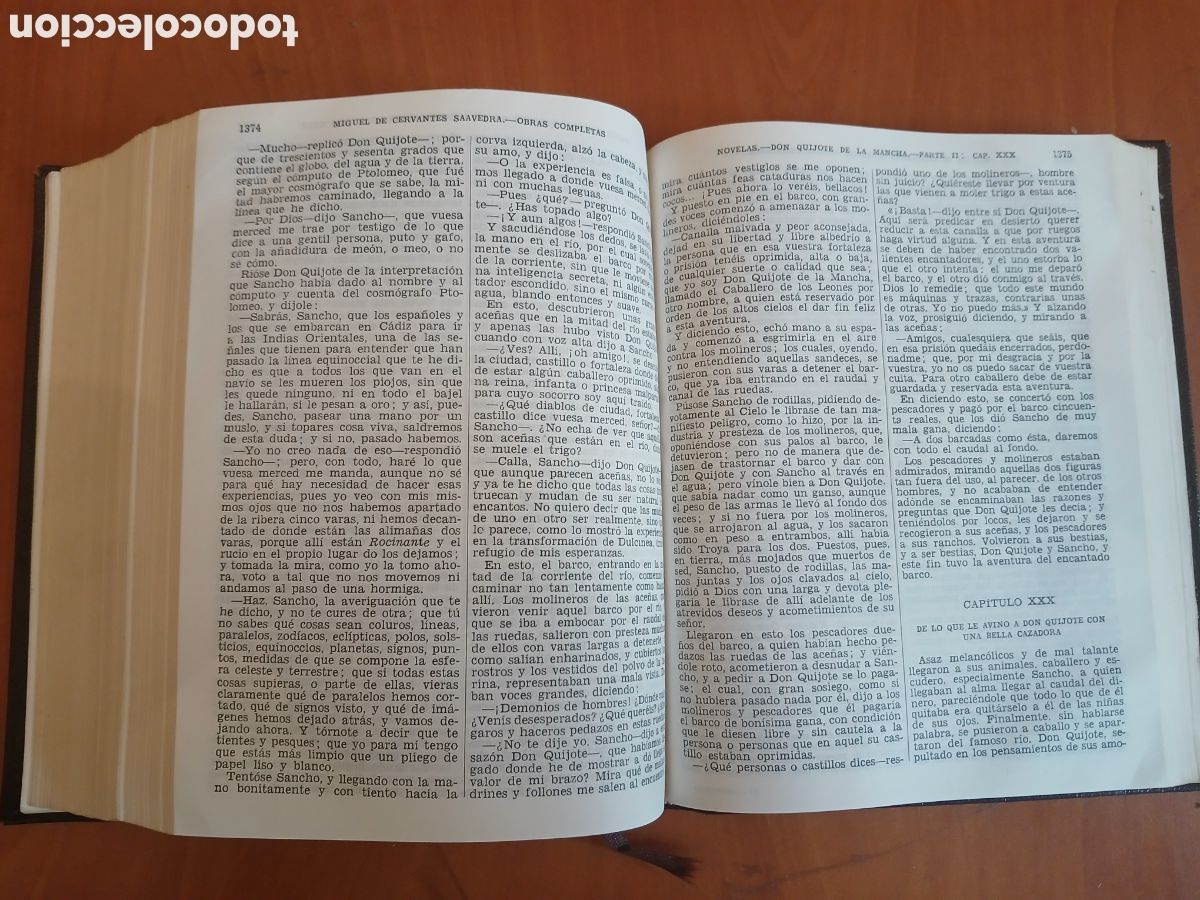 Libros de segunda mano: Obras Completas. Miguel de Cervantes. - Foto 9