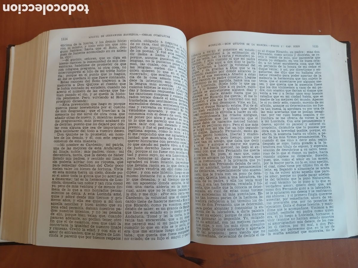 Libros de segunda mano: Obras Completas. Miguel de Cervantes. - Foto 12